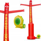 15Ft Inflatable Air Waving Tube Dancer with Blower Complete Set, Inflate Blow up