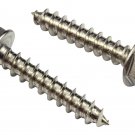 #10 X 1" Stainless Indented Hex Washer Head Screw, (50 Pc), 18-8 (304) Stainless