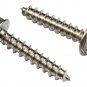 #10 X 1" Stainless Indented Hex Washer Head Screw, (50 Pc), 18-8 (304) Stainless