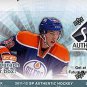 2011-12 SP Authentic Hockey Hobby Box