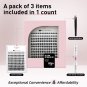 DIY Eyelash Extension Kit, 144 Pcs Lash Clusters Thin Band Cluster Lashes with S