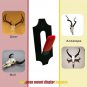 6 Pack European Mount Skull Hanger, Deer Skull Mount Hanger with Silicone Protec
