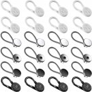 24 Pieces Collar Extenders Elastic Button Extender Neck Extenders for Shirt Pant