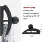 Classy Clamps Wooden Quilt Wall Hangers â 2 Large Clips (Black) and Screws for W
