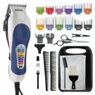 Clipper USA Color Pro Complete Haircutting Kit with Easy Color Coded Guide Combs