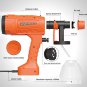 HVLP Paint Spray Gun, Manual Spray Gun 700W, Six Calibers Available - Tangerine