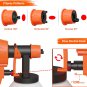 HVLP Paint Spray Gun, Manual Spray Gun 700W, Six Calibers Available - Tangerine