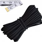 Elastic Cord 1/8 Inch (3MM) X 33FT, Black Elastic String Bungee Shock Cord with