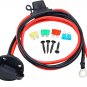 2 Feet 10 AWG SAE Power Socket Sidewall Port to O-Ring Connector Extension Cable