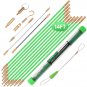 14FT Fiberglass Running Electrical Wire Cable Glow Rods Wire Pulling, Fish Rods