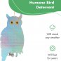 Hanging Owl Decoys to Scare Birds Away - Reflective Bird Deterrent Devices - Sca