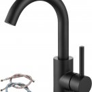 Bar Sink Faucet Single Hole Bathroom Kitchen Small RV Sink Faucet Matte Black De