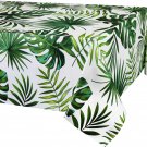 3PCS Hawaii Palm Leaves Tablecloths for Hawaiian Party Decoration, Luau Disposab