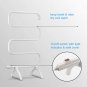 Towel Warmer and Drying Rack, Heated Towel Rack, Wall Mount & Free Standing Towe
