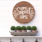 Reusable Stencils for Painting on Wood 12" round Welcome Letters Stencils Templa