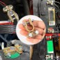Battery Terminals Connectors Clamps, Brass Positive & Negative Top Post Battery