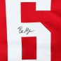 Baker Mayfield Autographed Maroon College Style STAT Jersey - Beckett W Black