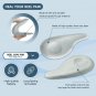 Supination Insoles & Overpronation Insoles, Re-Usable Adhesive Gel Medial & Late