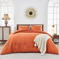 Terracotta King Size Comforter Set Burnt Orange Bedding Boho Comforter Sets down