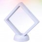 Coin Display 3D Display Box 5 Sets 3D Floating Display Case Stand Holder Jewelry