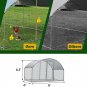 Large Metal Chicken Coop Upgrade Tri-Supporting Wire Mesh Chicken Run,Chicken Pe