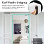 Kerf Weather Stripping Door Seal Strip 26 Ft "Q" Foam Door Weatherstrip Seal for