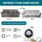 4 Piece Stretch Sofa Couch Covers for 3 Cushion Couches Printed Sofa Slipcover w