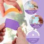 Sallyfashion 100 PCS Gift Tags with String, 10 Colors Kraft Paper Tags Hanging T