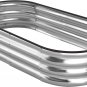 Raised Garden Bed Kit, Galvanized Raised Planter 4X2X1Ft Box Outdoor for Vegetab