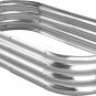 Raised Garden Bed Kit, Galvanized Raised Planter 4X2X1Ft Box Outdoor for Vegetab