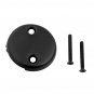 Tip Toe Bathtub Tub Drain Assembly, Conversion Kit, Trim Waste and Two Hole Over
