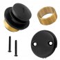 Tip Toe Bathtub Tub Drain Assembly, Conversion Kit, Trim Waste and Two Hole Over