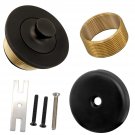 Lift and Turn Bathtub Tub Drain Assembly, Conversion Kit, Trim Waste and Single