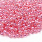 800Pcs Pearl Beads 6Mm Pearl Craft Beads round Bulk Pearls for Bracelet Necklace