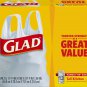 Tall Kitchen Handle-Tie Trash Bags - 13 Gallon White Trash Bag - 50 Count (Packa