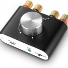 Mini Bluetooth 5.0 Power Amplifier, Stereo Hi-Fi Digital Amp 2.0 Channel 50W×2 w