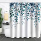 Shower Curtain, Waterproof Fabric Shower Curtain Set with Hooks, Weighted Hem, 7