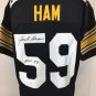 Jack Ham Signed HOF 88 Jersey Steelers Jsa COA