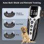 Bark Collar with Remote - Automatic Bark and Dog Training Collar Combo, No Shock