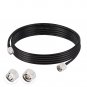 RTK Survey GPS Base Antenna Radio Extension Cable RP-N Male to RP-TNC Male RG58