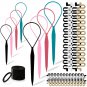 Topsy Hair Tail Tools Set, Hair Braiding Set 8 Pcs Topsy Tail Tools 8 Pcs French