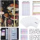 Budget Binder, A6 Binder with Zipper Envelopes Money Organizer for Cash Budget P