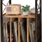 3-Tier Record Player Stand, Vinyl Record Storage Turntables for Vinyl Records, R
