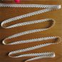 10 Yards 1/2 Inch Wide Cotton Lace Trim DIY Craft Delicate Ribbon Scallop Edge f