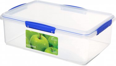 Large Food Storage Container with Lid for Lunch, Meal Prep, and Leftovers, Dishw