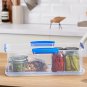 Large Food Storage Container with Lid for Lunch, Meal Prep, and Leftovers, Dishw