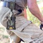 Retractable Badge Holder Heavy Duty with Carabiner Reel Clip and Tactical ID Car