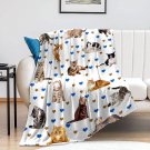 Cute Cat Blanket Super Soft Flannel Fleece Throw Blankets Kids Adults for Beddin