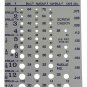 Screw ChekâR SAE/ Inch Screw Thread Size Gauge (No. 1 to 5/16) 1/8 Inch Heavy Ga