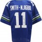Jaxon Smith-Njigba Autographed Seattle Custom Blue Football Jersey - JSA
